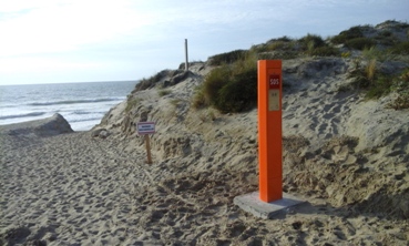 borne d'appel d'urgence Soulac sur mer